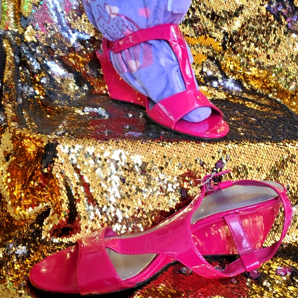 Gently used lived loved comfortable stylish Wedges pillow not included